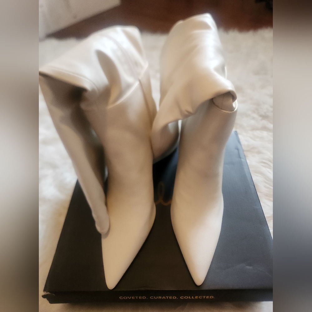 Lulu's Off White Boots